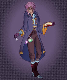 character design for a private-run fictional campaign.