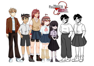 character lineup for im not a hero character lineup for im not a hero